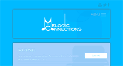 Desktop Screenshot of melodicconnections.org
